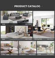 Tête de Lit Double King Size Haut de Gamme Personnalisable, Lit en Cuir, Ensemble de Chambre à Coucher, Lit Double Moderne