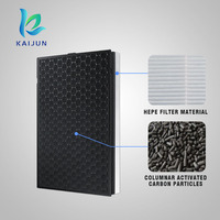 KAIJUN panel pasar Korea filter udara hepa pengganti filter karbon aktif untuk samsung ax5000 CFX-D100D
