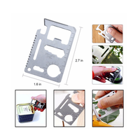 Kit de survie d'urgence pour Camping en plein air avec hache multifonctionnelle