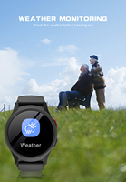 Reloj Inteligente 4G con GPS para Personas Mayores, Detección de Caídas, Llamadas SOS, Rastreo WIFI, Resistente al Agua IP67, Brújula, Monitor de Actividad, Calendario