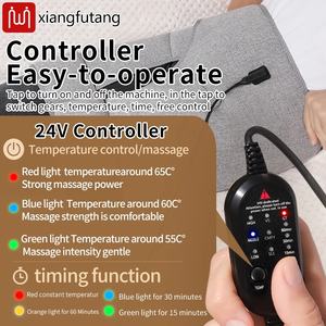 Graues elektrisches Hüft heizkissen mit Timing Control Vibrations <span class=keywords><strong>massage</strong></span> gerät zur Linderung von Oberschenkel-/Gesäß-Ischias nerven - Product Image 6
