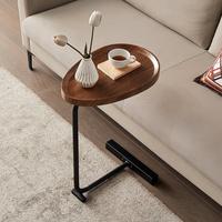 Petite table basse de salon, table d'appoint de balcon moderne, table d'appoint de coin de petite taille