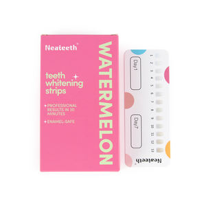 Bandes de blanchiment des dents à saveur résultat rapide PAP formule sûre gel bandes sèches pour les dents sensibles - Product Image 2