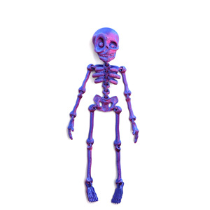 Populares Adornos de Calaveras Impresas en 3D, Figuras Articuladas de Esqueletos Deformables, Juguetes de Plástico - Product Image 1