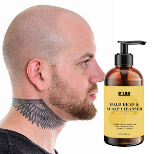 Nouvel Arrivage : <span class=keywords><strong>Shampoing</strong></span> Capillaire pour Tête Chauve, Soin du Cuir Chevelu à l'Huile d'Arbre à Thé, Spécial Hommes - Product Image 6