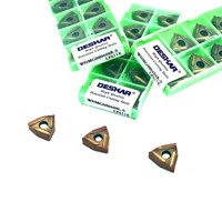 Alat CNC DESKAR WNMG080404/080408 MM MA MS HA LF6118 Sisipan Bubut Karbida untuk Pemesinan Baja Tahan Karat pada Mesin Bubut CNC