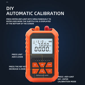 4-in-1-Lade-RJ45-Netzwerkkabeltester 5-mW-optisches Leistungs messgerät Visuelle Fehlersuche All-in-One-Glasfaser <span class=keywords><strong>multimeter</strong></span> - Product Image 5