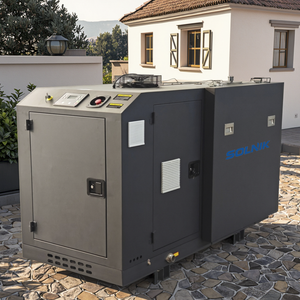 Groupe électrogène Cogeneration au <span class=keywords><strong>Gaz</strong></span> Naturel SOLNIK de Haute Qualité, Type Silencieux, Personnalisé, 40 kW, Synchronisé au Réseau avec une Efficacité Totale Élevée - Product Image 2