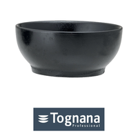 Bol en grès japonais Ø 9,2 cm H 4,3 cm Noir mat Tognana