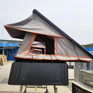 Tente intégrée à couverture élevée pour camionnette tente de toit de <span class=keywords><strong>camping</strong></span> en plein air pliante étanche bâche de voiture portable pour la conduite autonome - Product Image 5