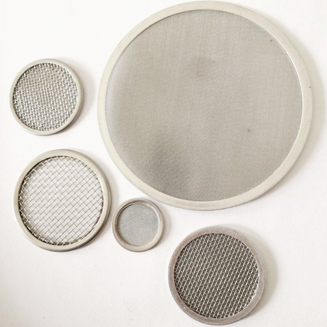 Customized 304 Stainless Steel Wrapped Circular Filter ,  Sewage Impurity Filter Screen , Stainless Steel Filter Mesh