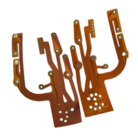 Carte PCB Gerber Rigide-Flexible Personnalisée à 12 Couches, Certifiée ROHS, Traitement de Surface GoldenFinger, Communication FR4