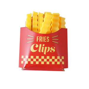 French Fry Sealing <b>Clips</b> 12 Pcs Magnetic Storage Box Food Freshness Keeper Kitchen Tool - Product Image 5