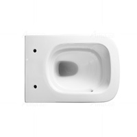 WC suspendu en céramique au design moderne, à chasse d'eau Tornado, pour salle de bain – Vente chaude