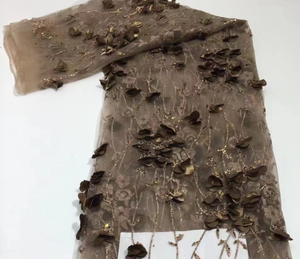 Wholesale Luxury 3D Bridal <strong>Lace</strong> <strong>Fabric</strong> Handmade French Tulle <strong>Heavy</strong> Beaded Embroidered <strong>Lace</strong> High Textile for Garments 5 Yards - Product Image 6