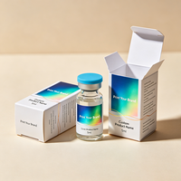 Étiquettes autocollantes personnalisées en vinyle pour flacons de peptides de 3 ml, 5 ml, 10 ml, pots en verre cosmétiques et fitness