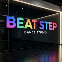 Letras 3D con Canales LED RGB de Color Personalizado, Programables, Letreros LED para Exteriores, Letreros Electrónicos para Negocios, Directo de Fábrica