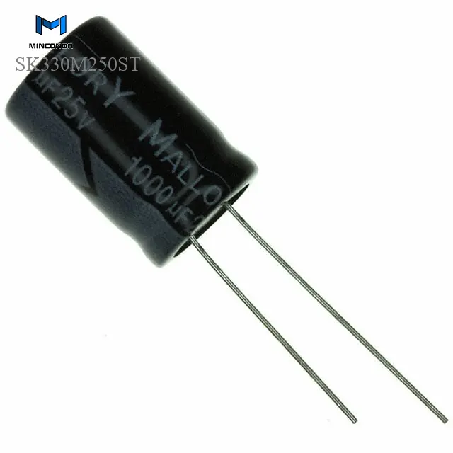 (Aluminum Electrolytic Capacitors 33uF 20% Radial, Can) SK330M250ST