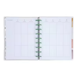 Agenda Espiral <span class=keywords><strong>2023</strong></span> con Diseño Fresco y Acabado en Barniz, Planificador Diario, Impresión Personalizada, Regalo, A4, Black Friday - Product Image 4