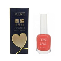 Vernis à ongles KUDAN Chic Bleu Poussiéreux Effet Eau Brillant Pelable Sans Lampe Non Toxique Pour Manucure DIY à Domicile Fourniture en Gros pour Distributeurs de Produits de Beauté