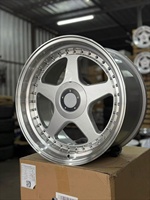 BZY 17 18 8J 9.5J Flow Forming Tiefbett-Rennsport-Felge für Futura Crown Golf Polo E46 3er Serie M2 E46