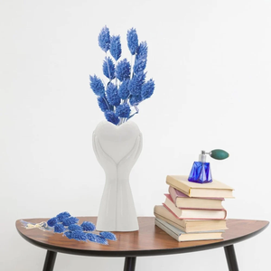 Vase en céramique en forme de cœur, support floral décoratif pour table, maison, bureau, salon, décoration intérieure, pots de fleurs et plantes - Product Image 3