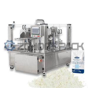 Automatic Rotary Bag Seal <b>Wheat</b> Maize Starch Flour Milk Powder Packaging Premade <b>Packing</b> Machine <b>Packing</b> Machine Manufacturer Pr - Product Image 1