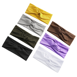 Fascia larga alla moda fascia <span class=keywords><strong>per</strong></span> <span class=keywords><strong>capelli</strong></span> a forma di farfalla Bandana Yoga con stampa floreale elastico <span class=keywords><strong>per</strong></span> <span class=keywords><strong>capelli</strong></span> da donna - Product Image 6