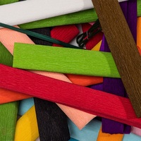 Großhandel Handgefertigte Einfarbige Krepppapier-Blumenstrauß-Verpackungspapierrollen