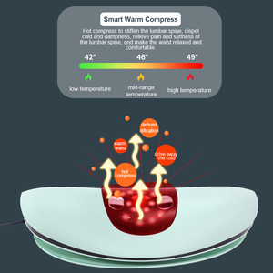 Smart Lower Back Stretcher Neck and Lumbar Back <b>Massage</b> Stretcher <b>Pillow</b> Heating and Automatic <b>Massage</b> - Product Image 5