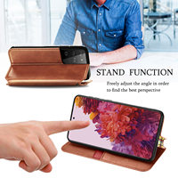 Étui de téléphone portable de luxe en TPU antichoc mat avec rabat magnétique pour Note 20, 6 couleurs, nouveauté 2021