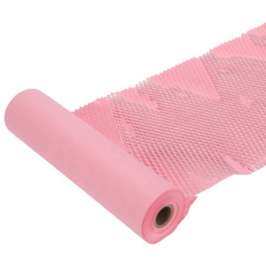 Custom Colors Size Transportation Brown Black White Kraft Honeycomb Paper Roll for Wrapping Buffered Packaging