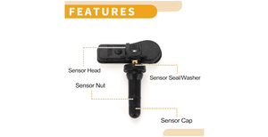 Sensor de presión de neumáticos No.52933B2100 Sensor TPMS para <span class=keywords><strong>Hyundai</strong></span> Sonata 2015-2019 4 piezas - Product Image 4
