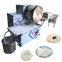 Machine automatique de fabrication de rouleaux de printemps de papier de riz vietnamien Samosa de grande capacité