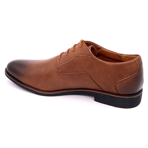 CACATUA 3756 Chaussures Derby pour Hommes en Cuir PU Gaufré et Bruni, Vente en Gros Usine à Prix Abordable - Product Image 2