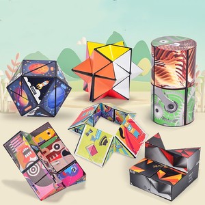 Đồ Chơi Giảm Căng Thẳng Hộp Chuyển Hình Rèn Luyện Não Đồ Chơi Khối Lập Phương Ma Thuật Từ Tính Hình Học 3D - Product Image 1
