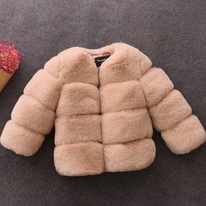 New Winter Elegant <strong>Girls</strong> Faux Fur Jackets <strong>Coats</strong> Thick Warm <strong>Toddler</strong> Kid Winter Faux Fur Baby <strong>Coat</strong> - Product Image 2