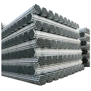 China supplier galvanized steel seamless pipe and tube