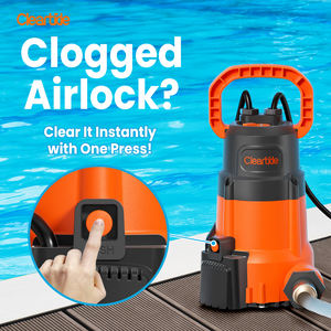 Cleartide USA Standard 1/4HP pompe de vidange de piscine pompe Submersible électrique domestique pour l'Irrigation <span class=keywords><strong>agricole</strong></span> - Product Image 4