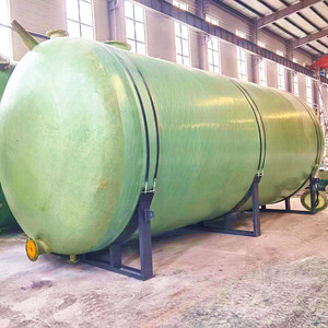 Serbatoio di Stoccaggio Orizzontale/Verticale in Vetroresina FRP LAN ZHI per Acqua e Olio, Lunga Durata, Garanzia Non Disponibile, Personalizzabile - Product Image 3