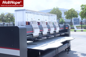Machine à broder informatisée à grande vitesse Holiauma HoliHope avec garantie de 10 ans, 4 têtes, pour casquettes plates, machine à broder Brother - Product Image 3