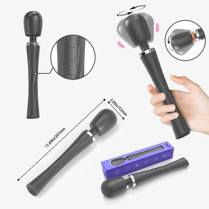 Masajeador de hombro y cuello eléctrico de mano aerodinámico al por mayor masajeador de varita de Fitness con vibración - Product Image 5