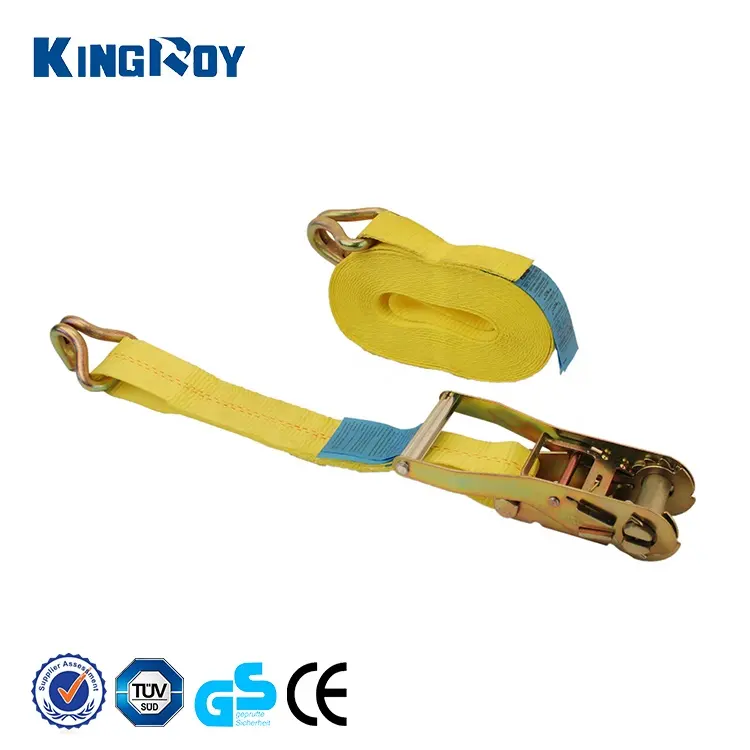 Kingroy 100% Polyester Cargo Strap Truck Spanband Tie Down Voor Transport