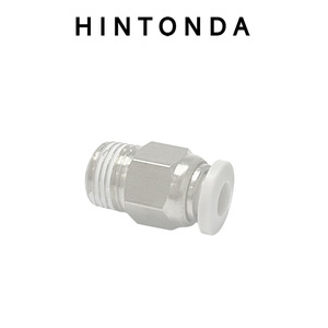 Raccord rapide pneumatique Hintonda M10 à trou traversant en acier inoxydable, coupleur droit 4 mm, pièces pour imprimante 3D - Product Image 5