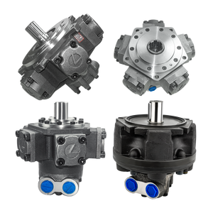 Moteur hydraulique radial à faible vitesse et couple élevé BLINCE Intermot IAM LED LD3-350 avec bielle à cannelure interne et cinq étoiles - Product Image 3