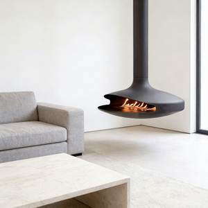 Tonya 2026 Estilo Popular Chimenea Colgante de <span class=keywords><strong>Bioetanol</strong></span> sin Humo para Decoración de Interiores de Villas, Chimenea Colgante de <span class=keywords><strong>Bioetanol</strong></span> de 90cm con Calefacción - Product Image 4