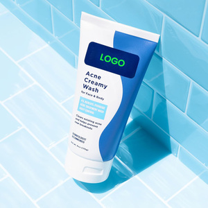 Marca Privada para Lavado Cremoso Antimicrobiano e Hidratante para el Acné para Hombres con <span class=keywords><strong>4</strong></span>% de Peróxido de Benzoilo - Product Image 3
