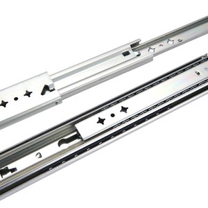 CONSUN - Herrajes de Cocina de Fabricación Profesional, Correderas para Cajones de 3 Pliegues, Nuevo Estilo Negro, Embalaje para Oficina, Acabado para Muebles de Trabajo - Product Image 3