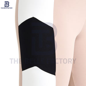 High Quality Women's Fitness Yoga Leggings Custom Logo Breathable Knitted <b>Fabric</b> Different Color Designs Waist Wholesale Price - Product Image 5