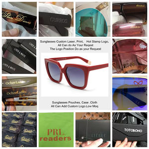 <span class=keywords><strong>Gafas</strong></span> de Acetato Polarizadas de Estilo Clásico con Logotipo Personalizado de Fábrica, Montura Cuadrada Retro, Lentes TAC Ultra Claras en Oferta - Product Image 5